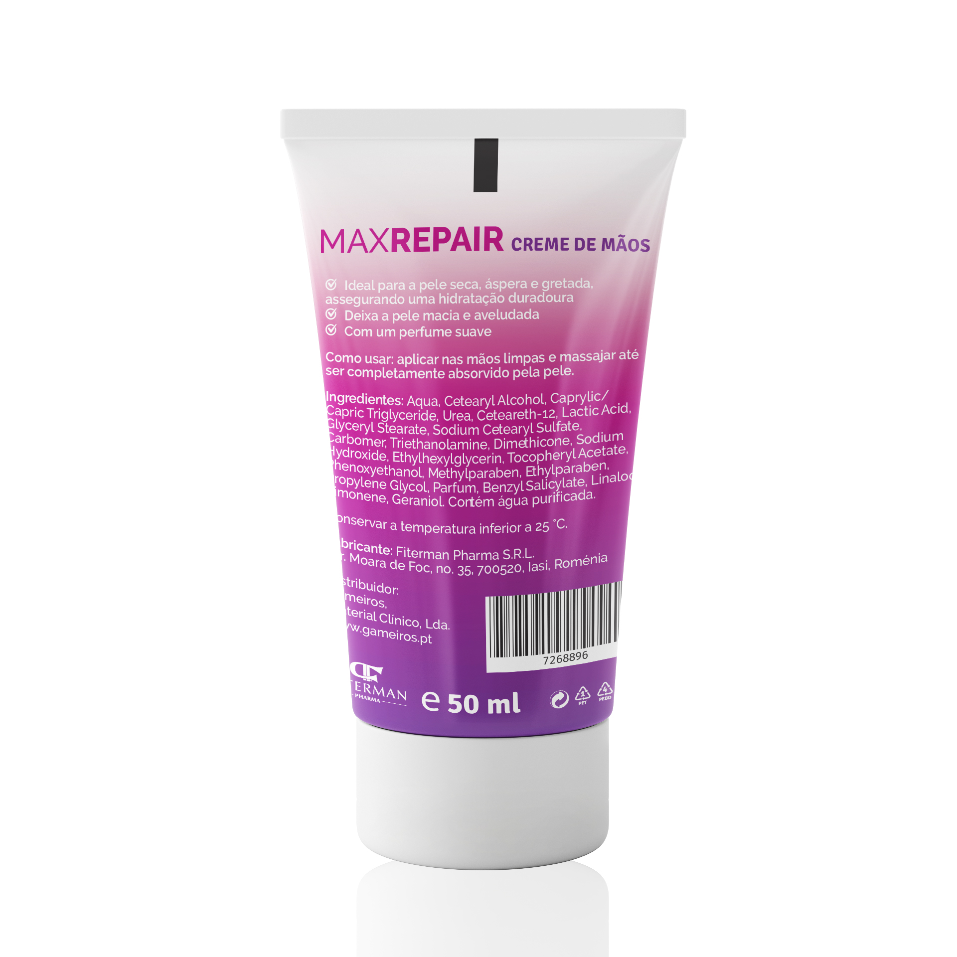 Teraderme Creme de Mãos MaxRepair Ureia 5% e Vitamina E - 50 ml