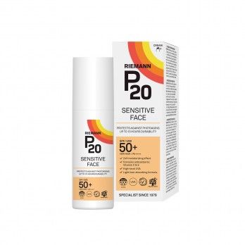P20 Protetor Solar Sensitive Facial SPF50+ | 50 gramast