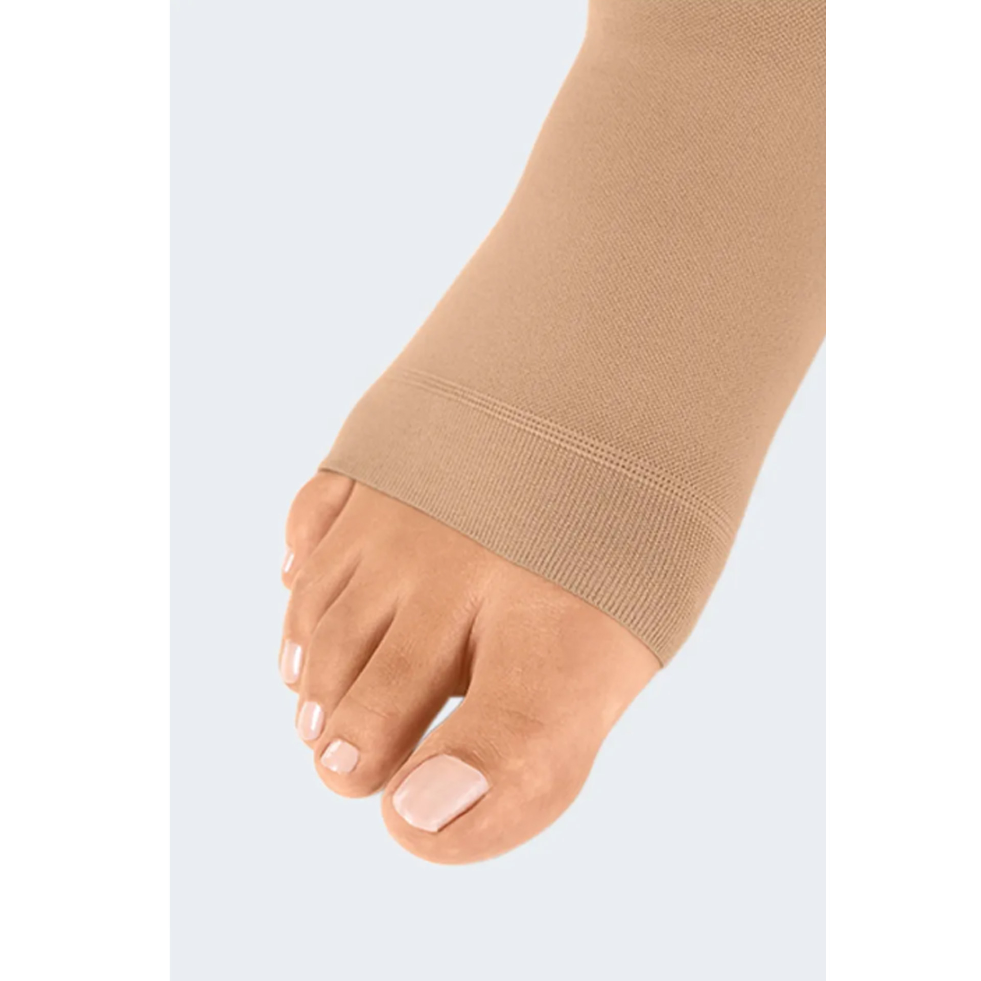 Mediven Cotton Grau II Collants - Biqueira Aberta