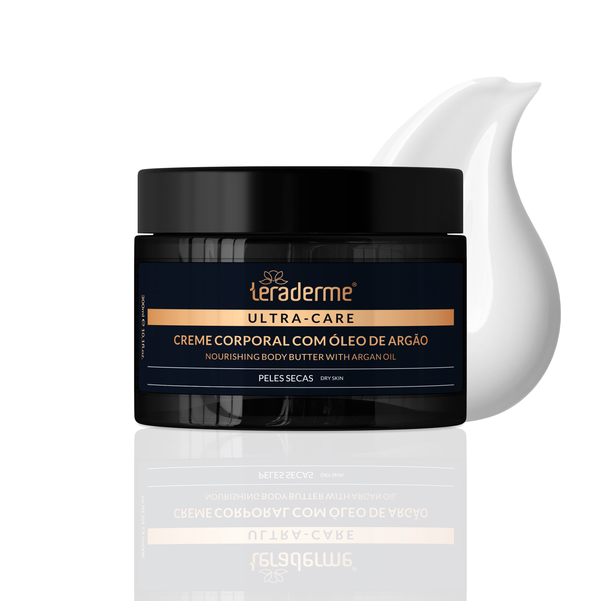Teraderme Creme Corporal com Óleo de Argão - 300 ml