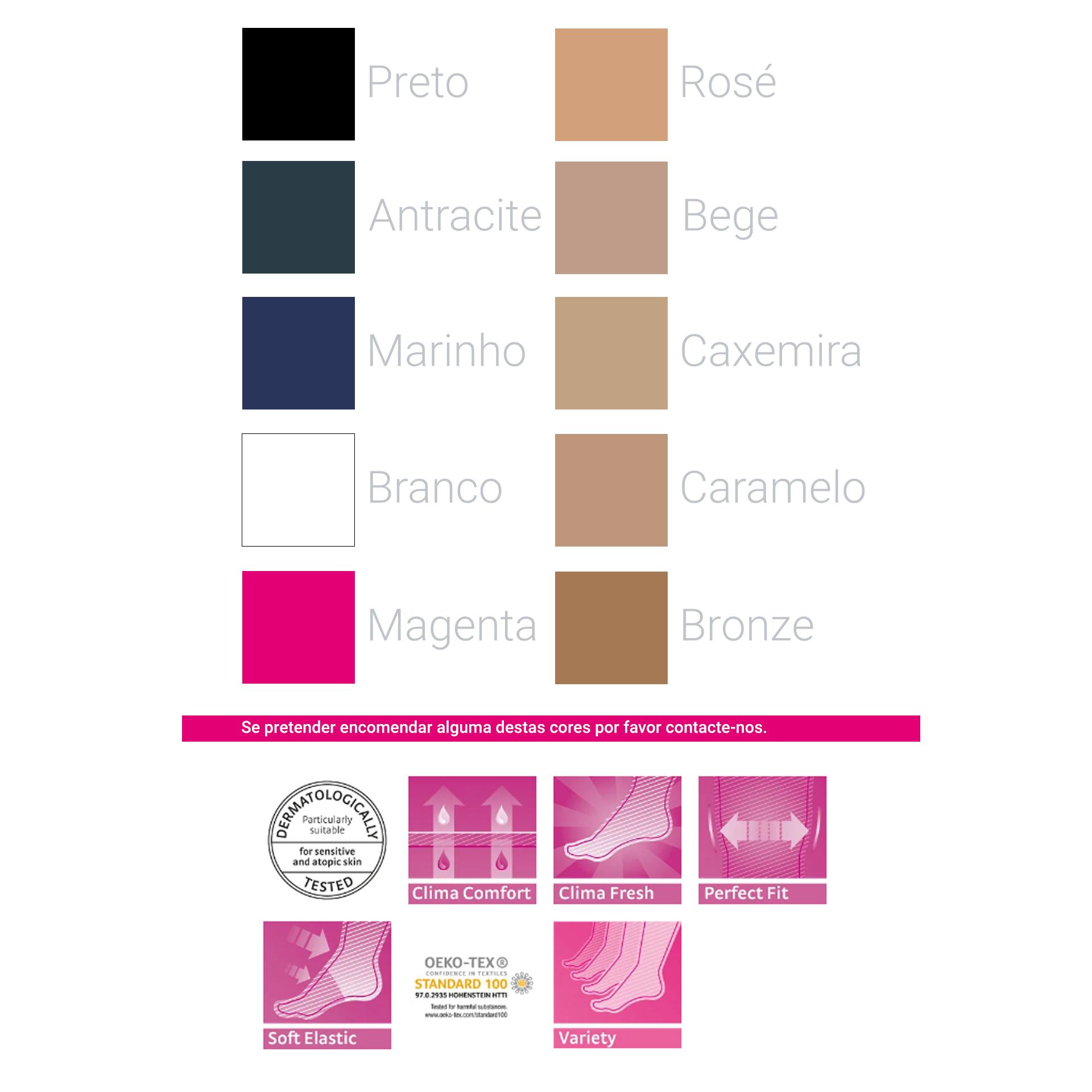 Mediven Elegance Grau I Até ao Joelho - Biqueira Aberta