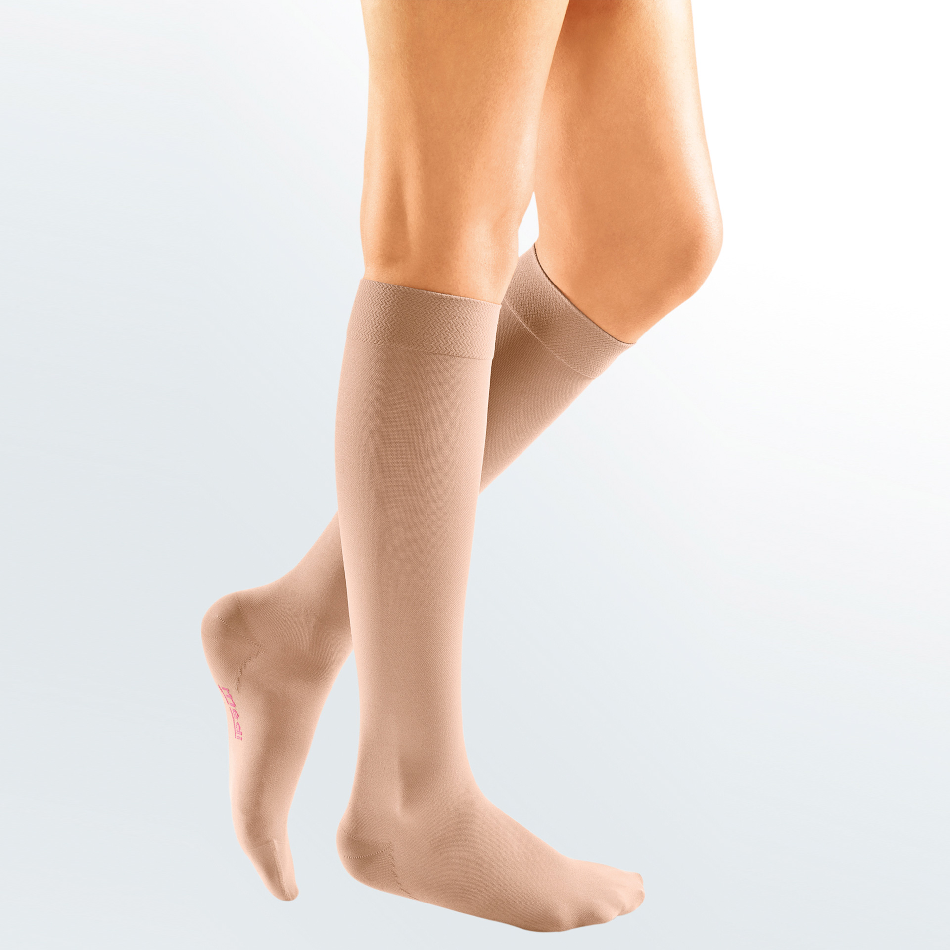 Mediven Elegance Grau II Até ao Joelho - Biqueira Fechada