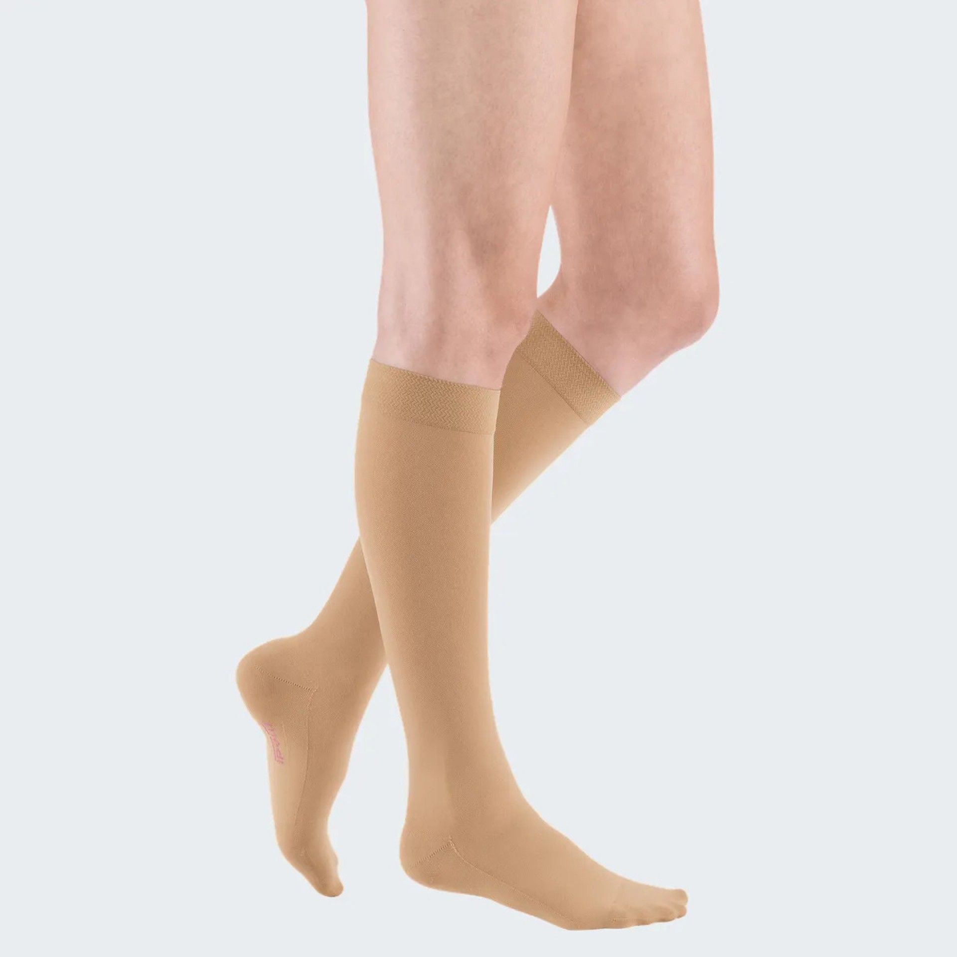 Mediven Comfort Grau II Até ao Joelho - Biqueira Aberta