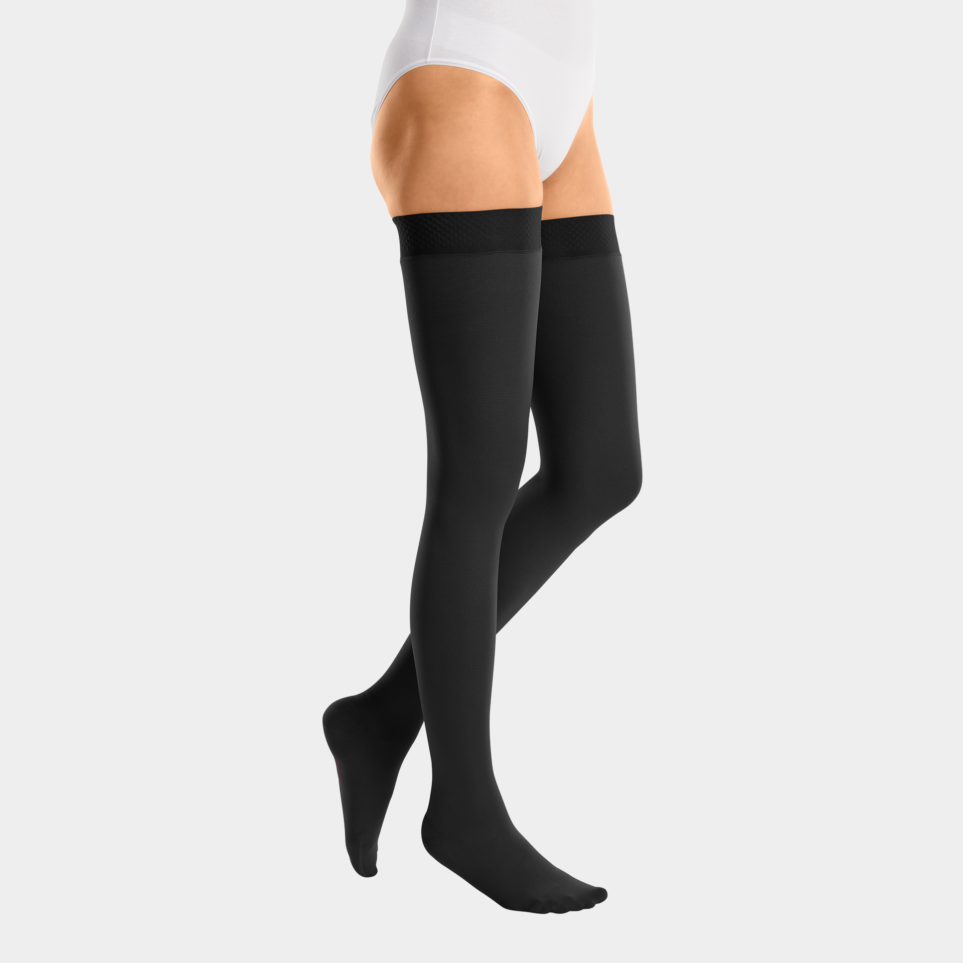 Mediven Comfort Grau II Até à Coxa - Biqueira Fechada | Orla Básica