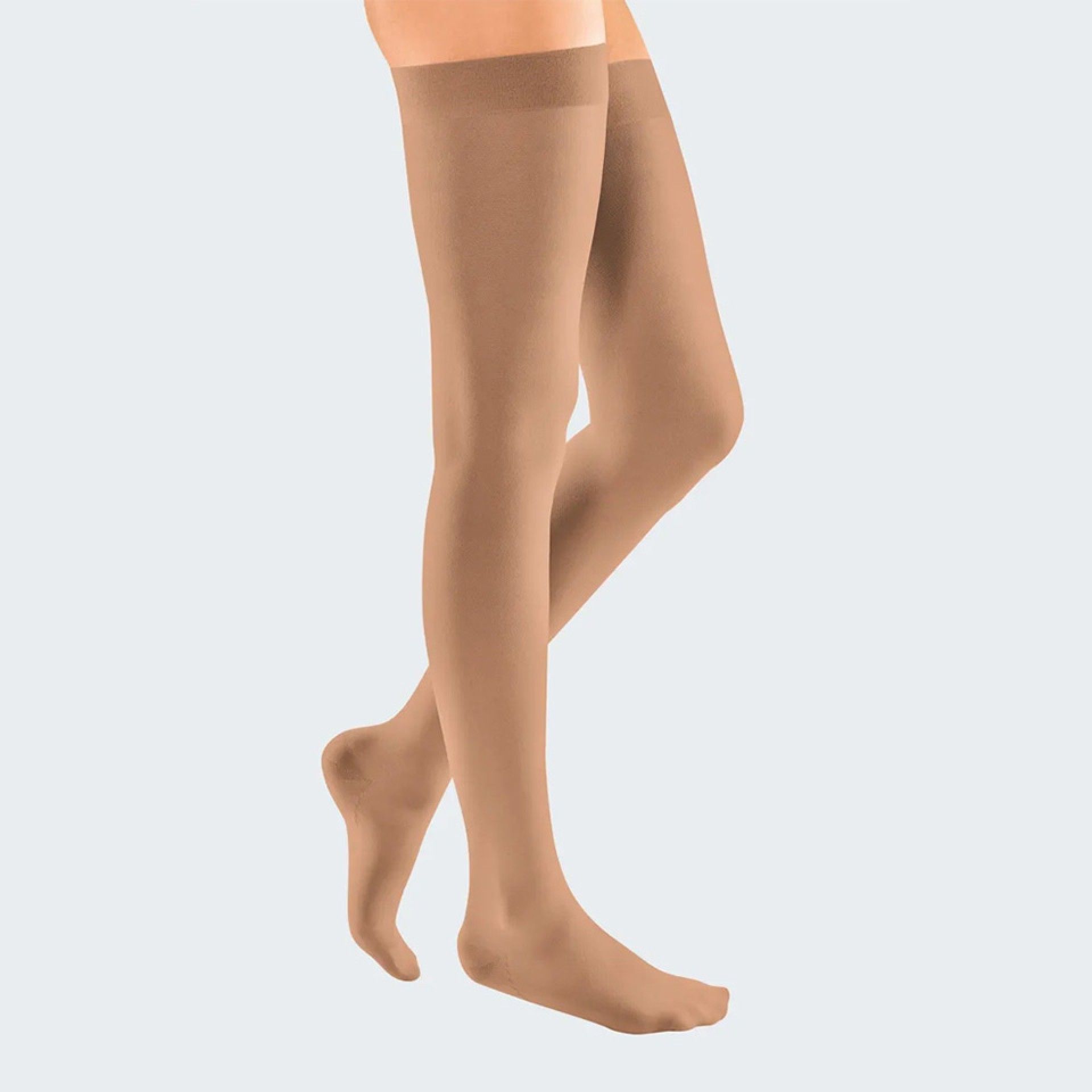 Mediven Plus Grau I Até à Coxa - Biqueira Aberta | Orla Básica