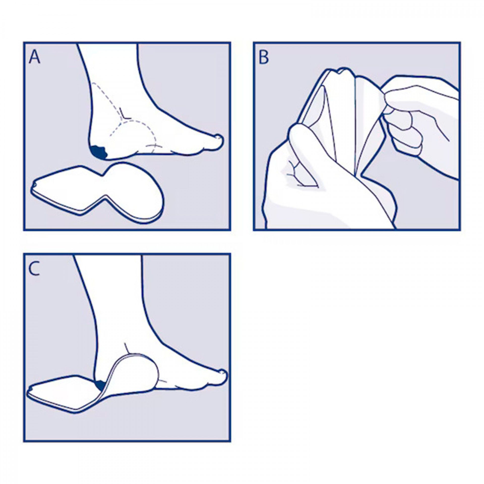 Cutimed Siltec Heel 16 x 24 cm - 5 unidades