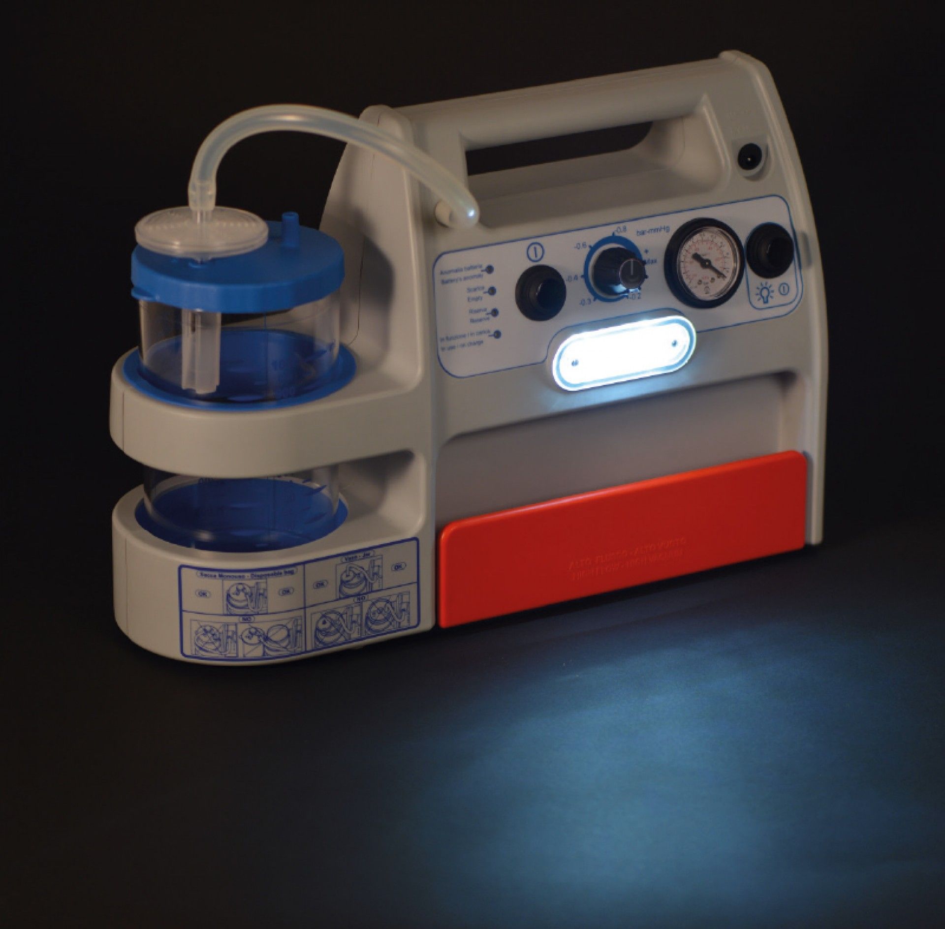 3A Aspirador Secreções Miniaspeed Battery Evo