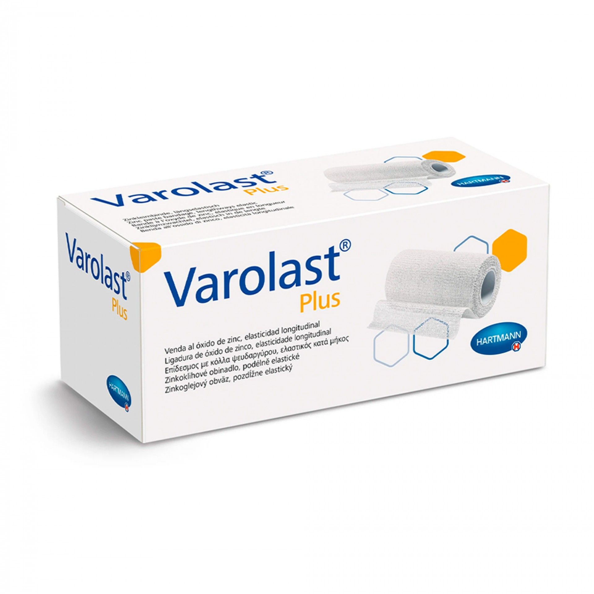 Varolast Plus Ligadura Semirrígida com Óxido de Zinco - 10 cm x 10 m