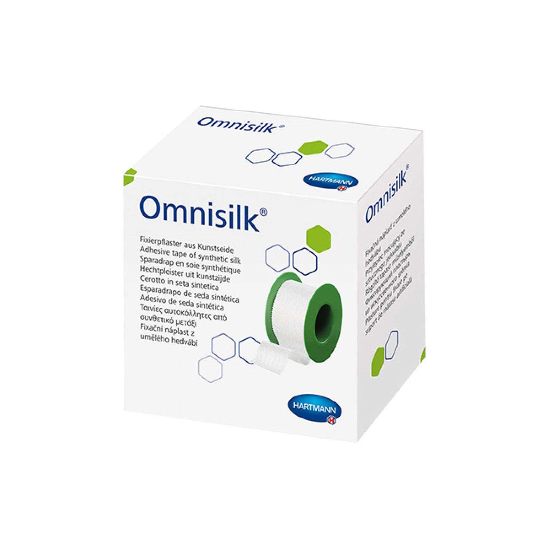 Omnisilk® Adesivo Hipoalergénico - 1,25 cm x 9.2 m