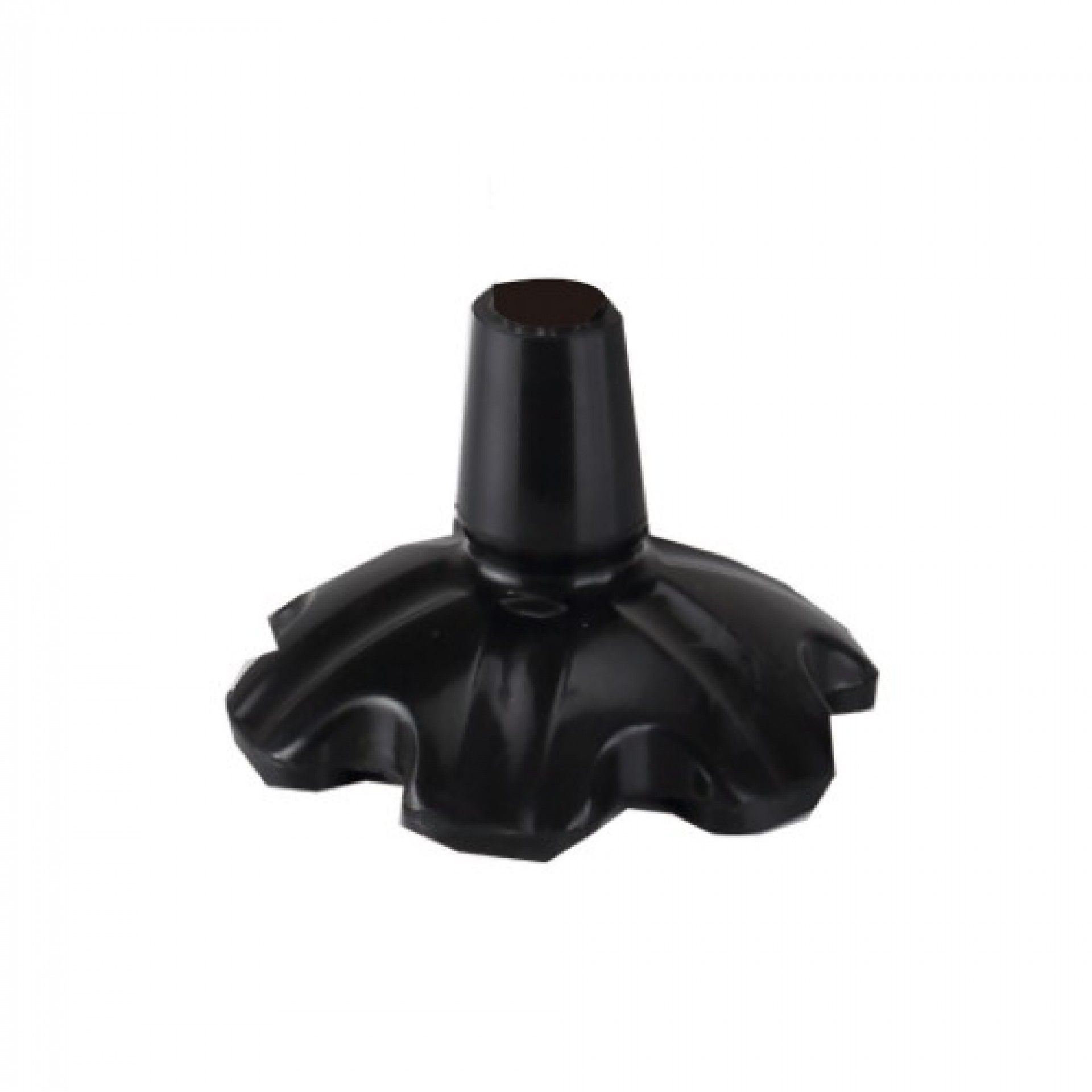 Ponteira para Bengala com Base Larga - 12 cm e Ø 16 mm