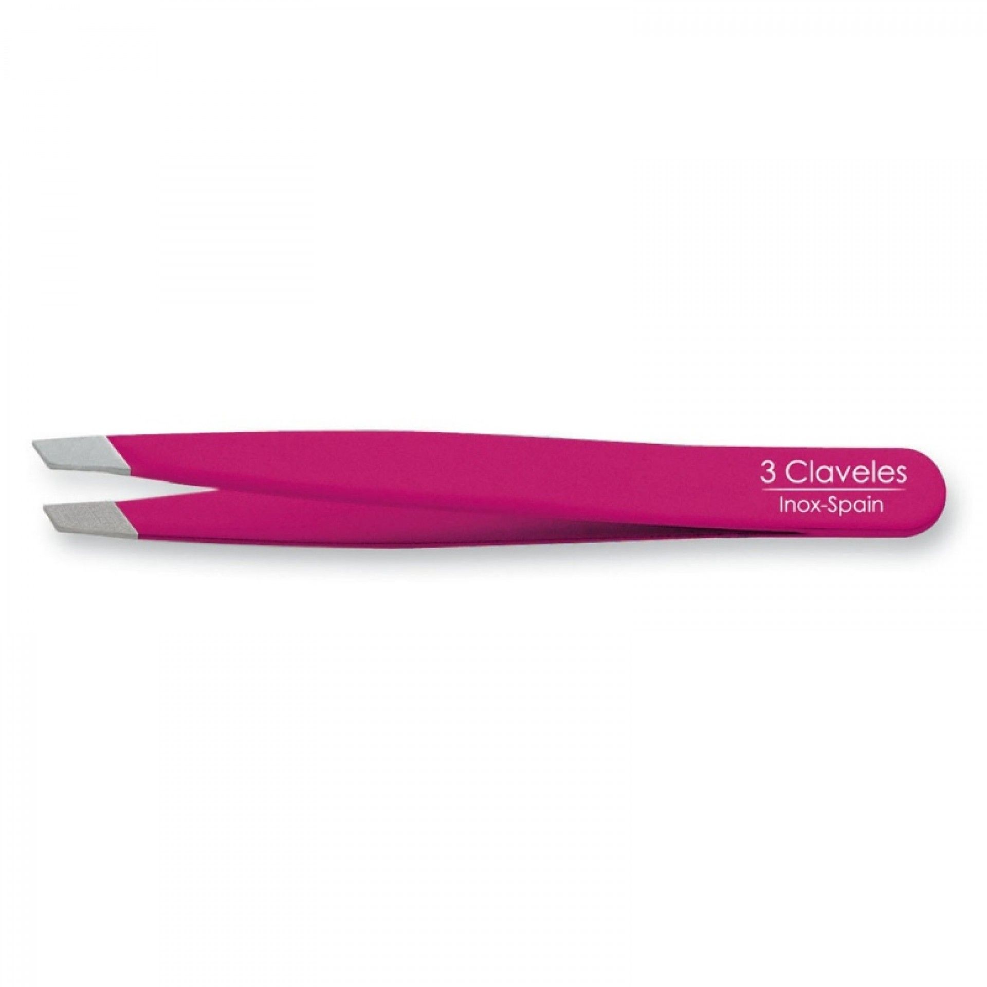 Pinça Depilatória Oblíqua | Rosa - 3 Claveles
