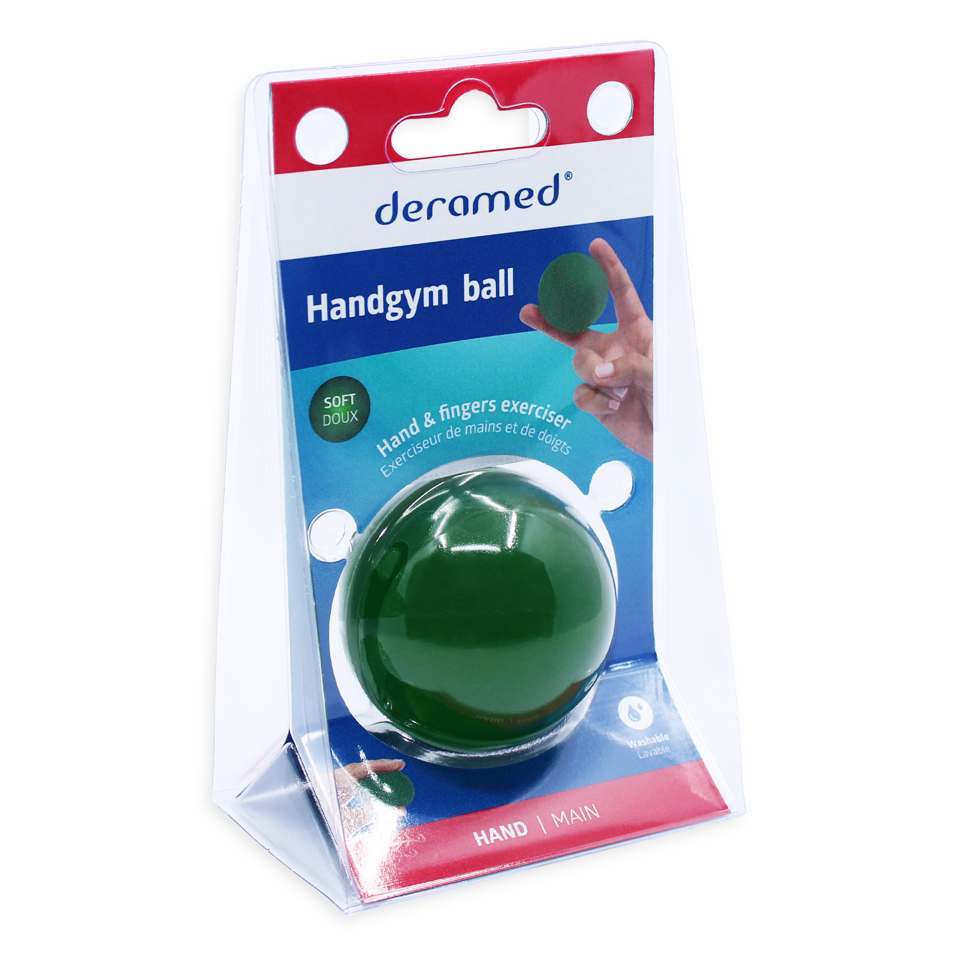 Handgym Bola Treino Mão Gel Soft