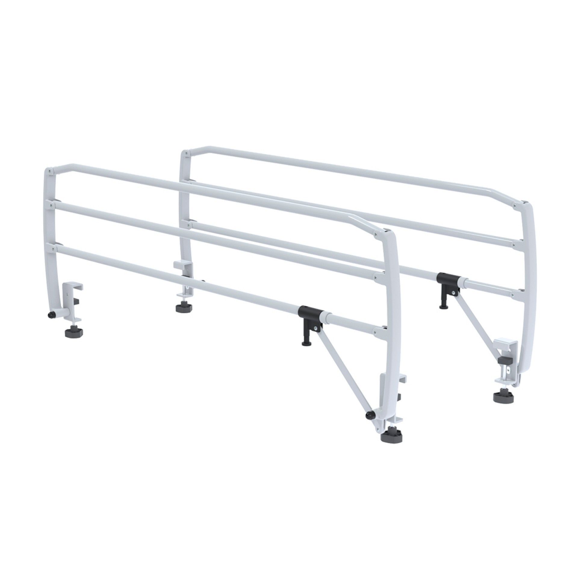 Par de Guardas Metálicas com Laterais em Polímero