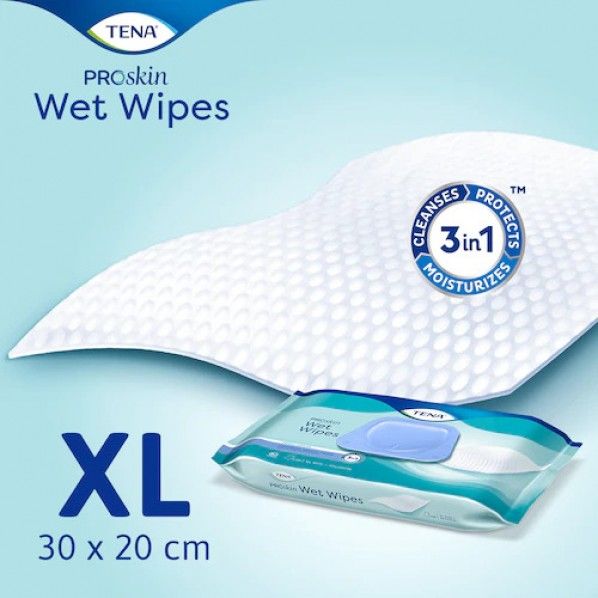 Toalhetes Hmidos Tena ProSkin Wet Wipe