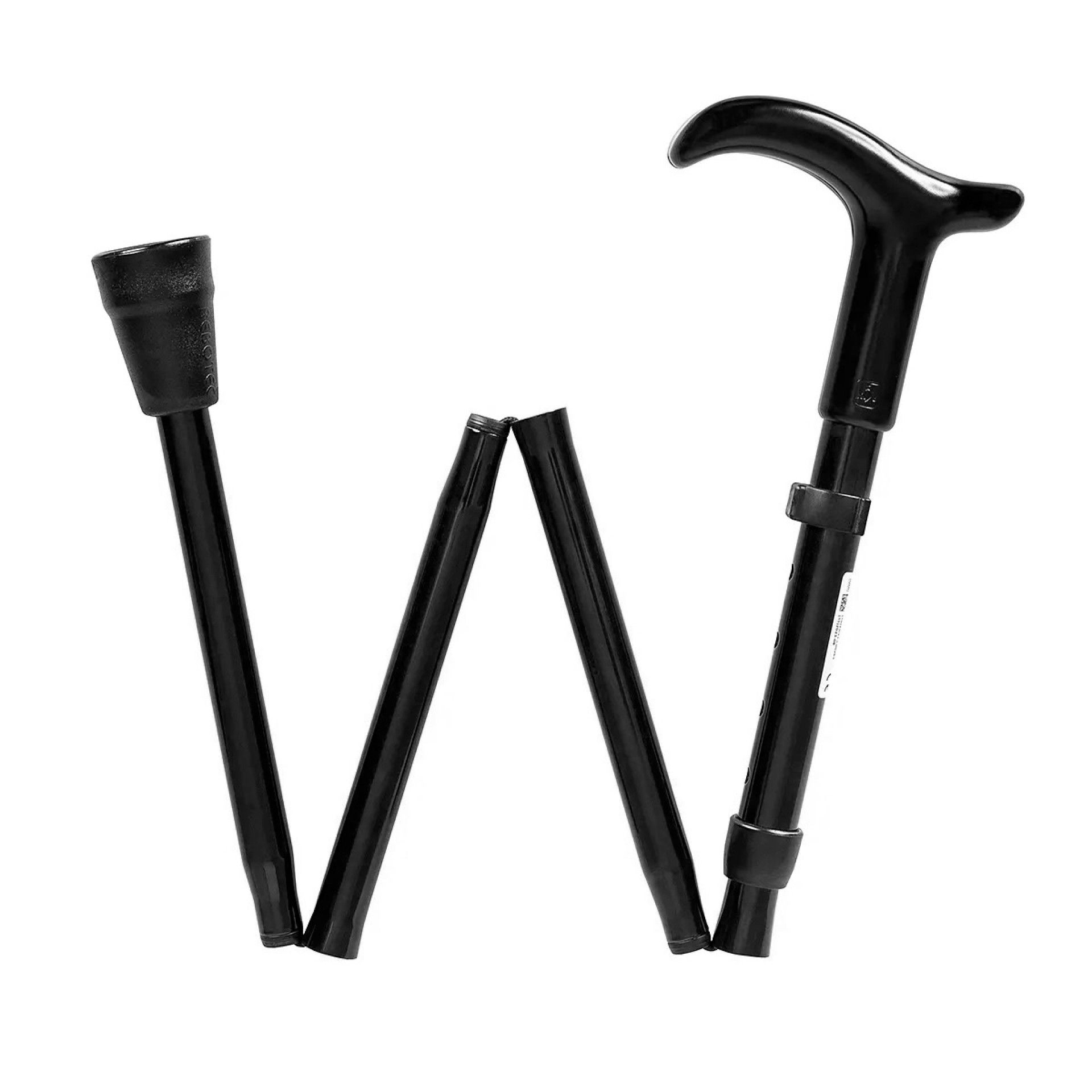 Bengala Alumínio Tripartida Simplex | Preto