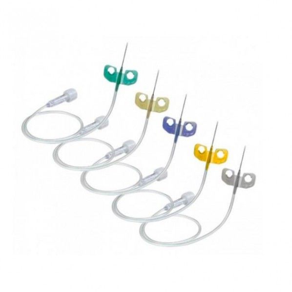 Agulha com Aleta Venofix A Luer Lock - G21 | 50 Unidades