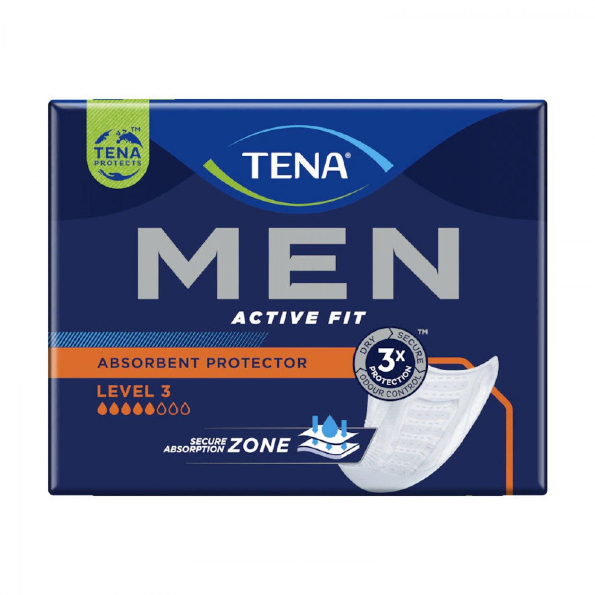 TENA Men Active Fit Protetor Absorvente Nível 3
