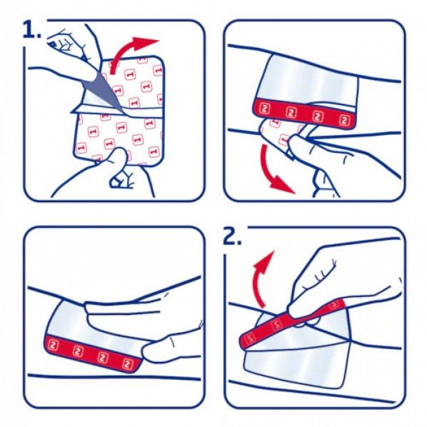 Leukomed T 5 x 7,2 cm - 5 Unidades
