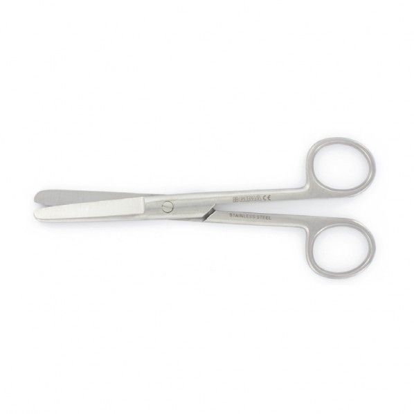 Tesoura Reta com Bicos Rombos - 11,5 cm