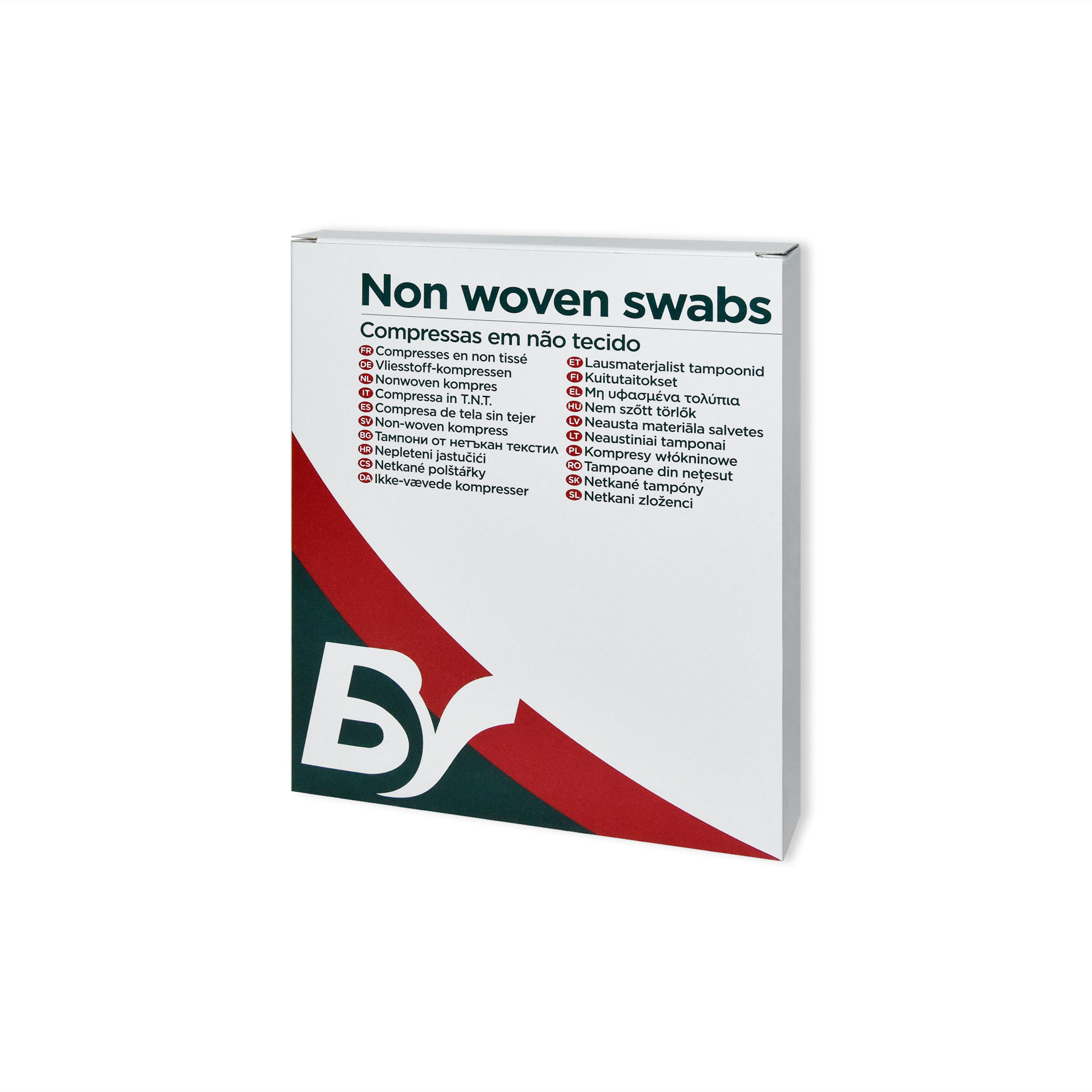 Compressas em Tecido Não Tecido Esterilizadas - 5 x 5 cm | 250 un.