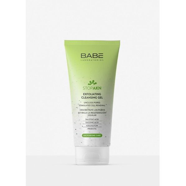 Bab Stop AKN Gel de Limpeza Esfoliante