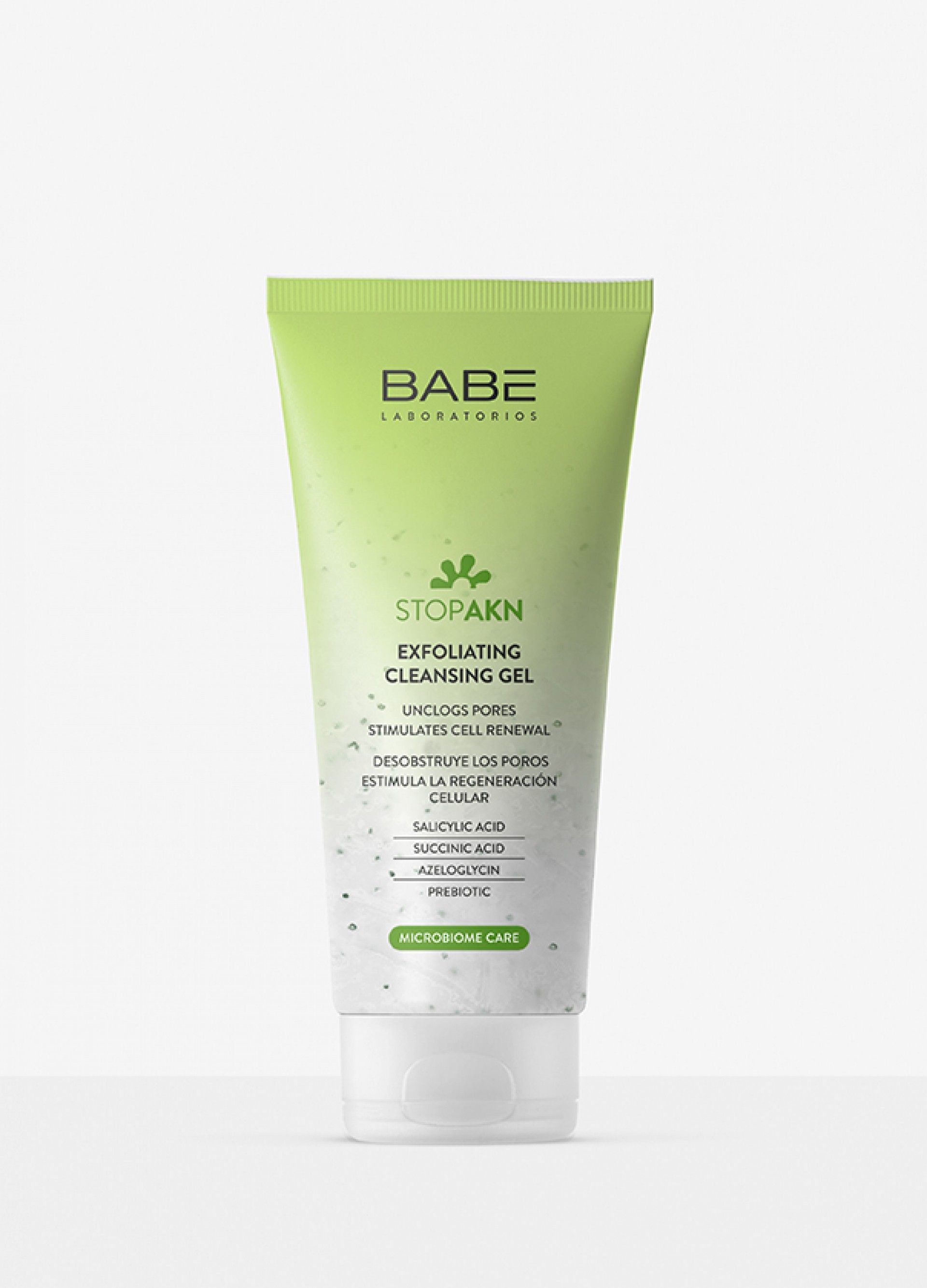 Babé Stop AKN Gel de Limpeza Esfoliante