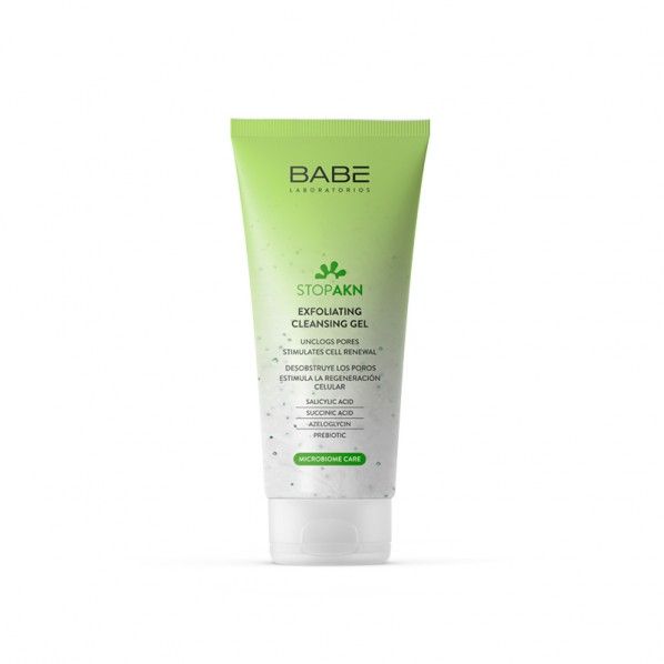 Bab Stop AKN Gel de Limpeza Esfoliante