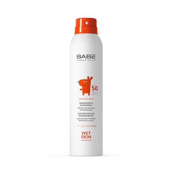 Bab Fotoprotetor Peditrico Transparente Wet Skin SPF 50