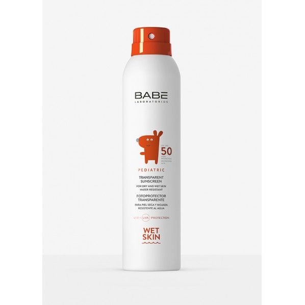 Bab Fotoprotetor Peditrico Transparente Wet Skin SPF 50