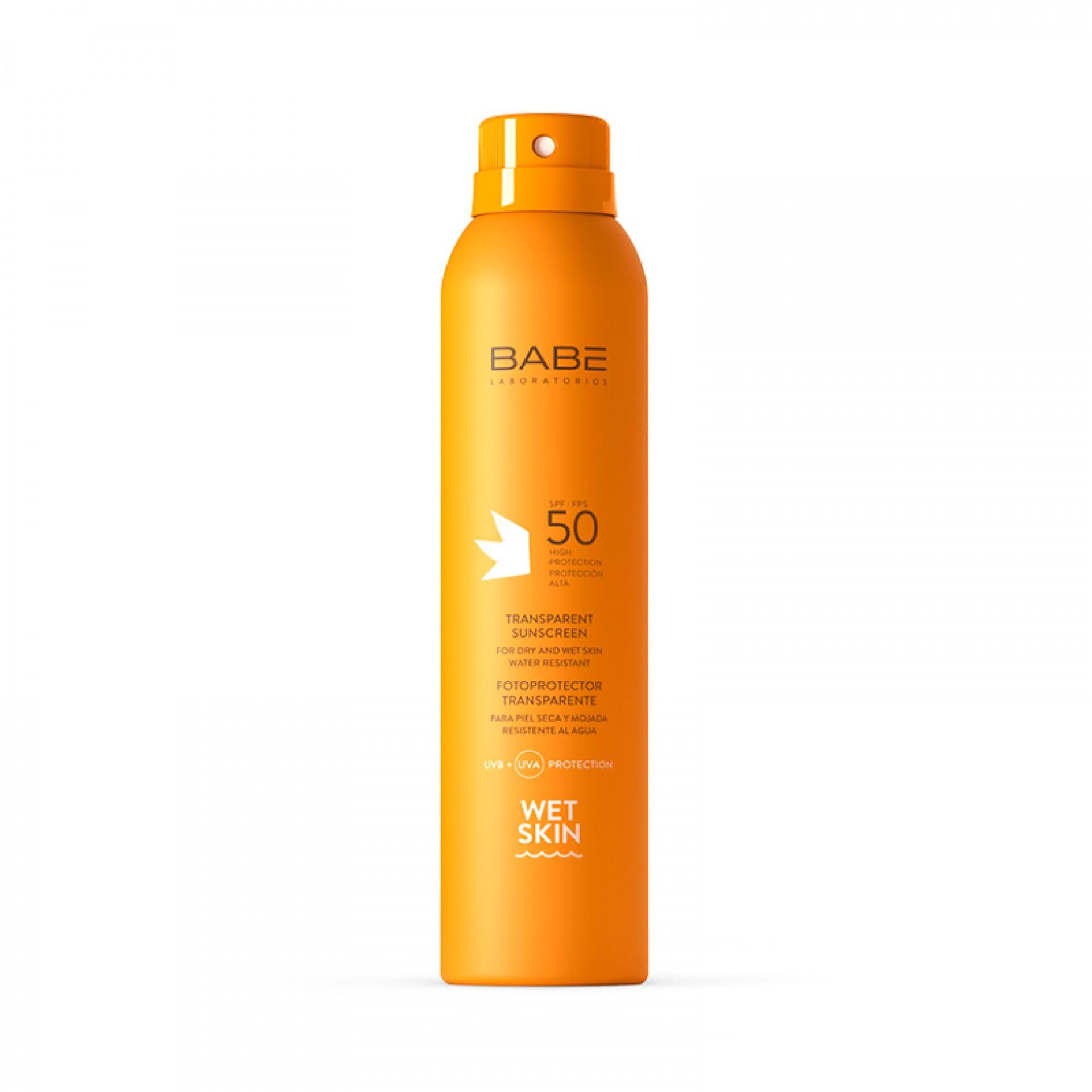 Babé Fotoprotetor Transparente Wet Skin SPF 50