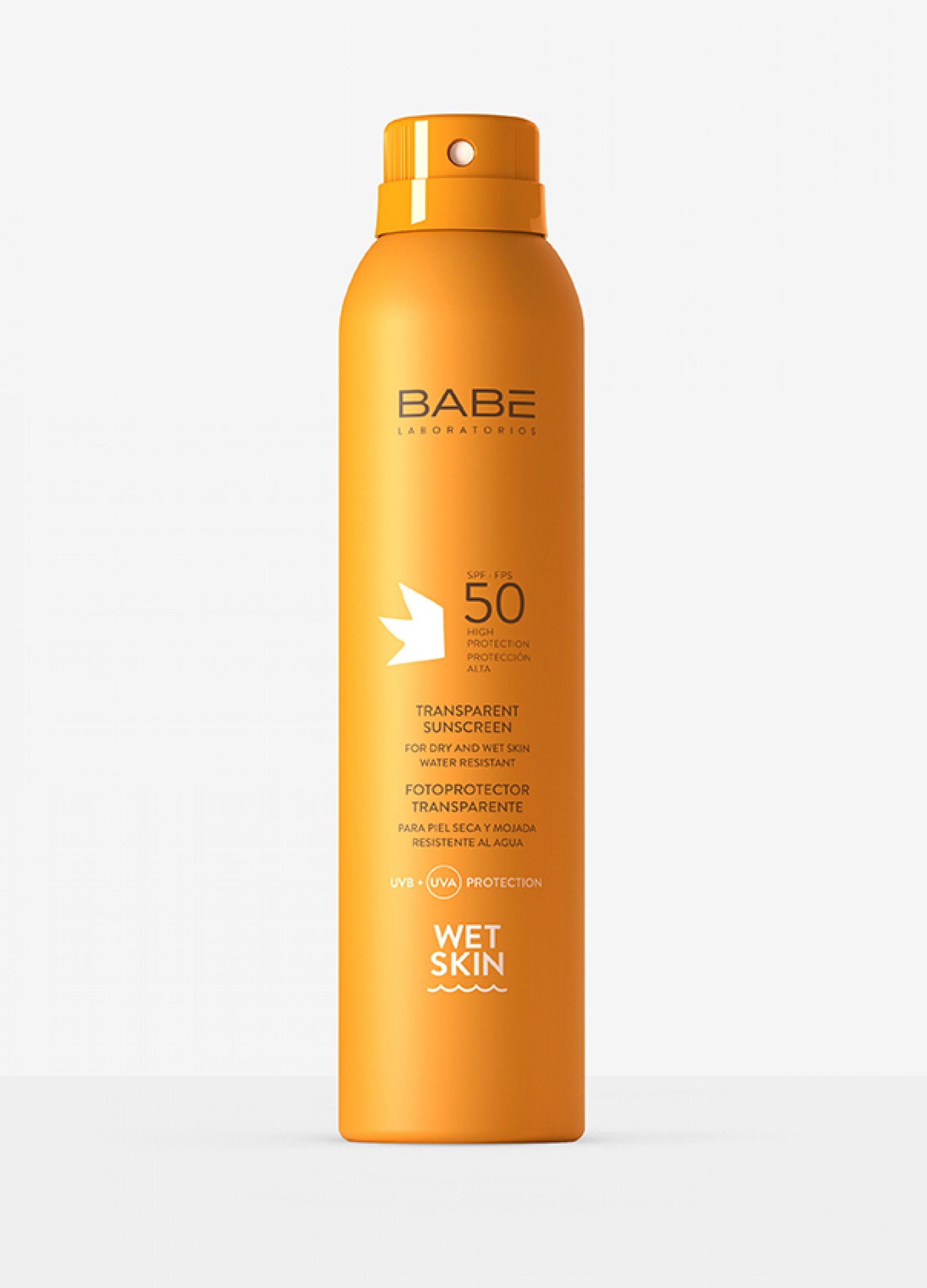 Babé Fotoprotetor Transparente Wet Skin SPF 50