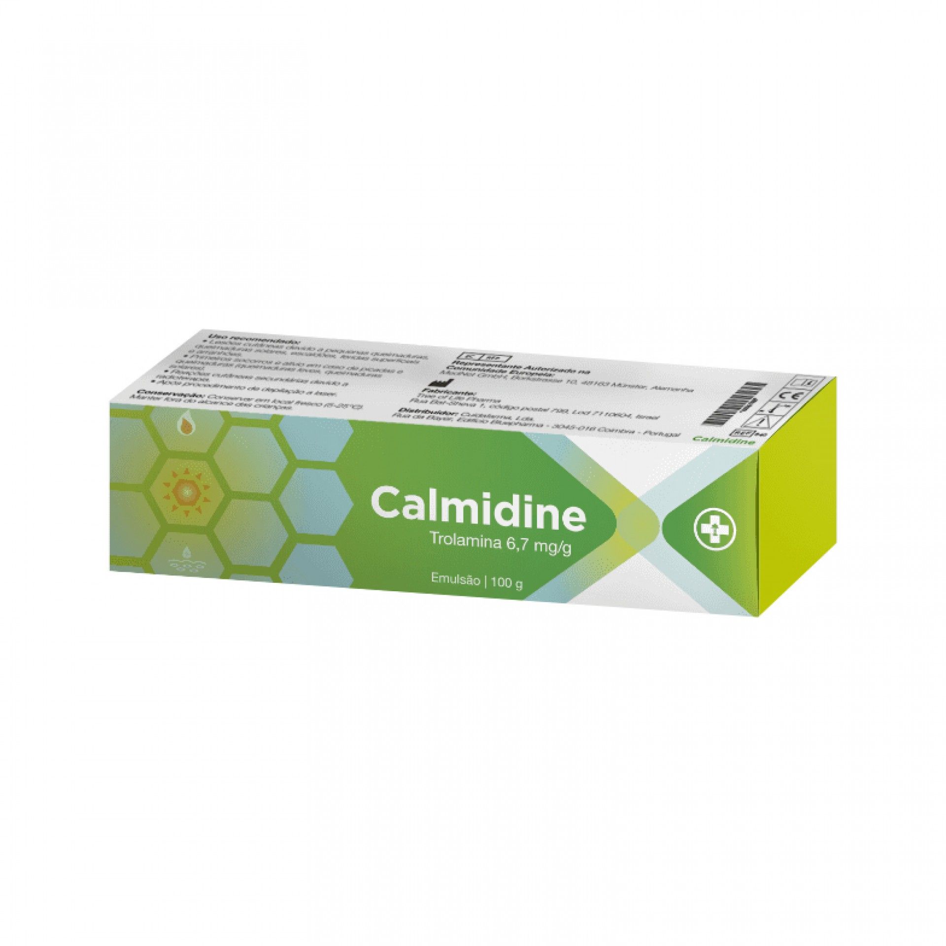 Calmidine Trolamina 6,7 mg/g Emulsão | 100 Gramas
