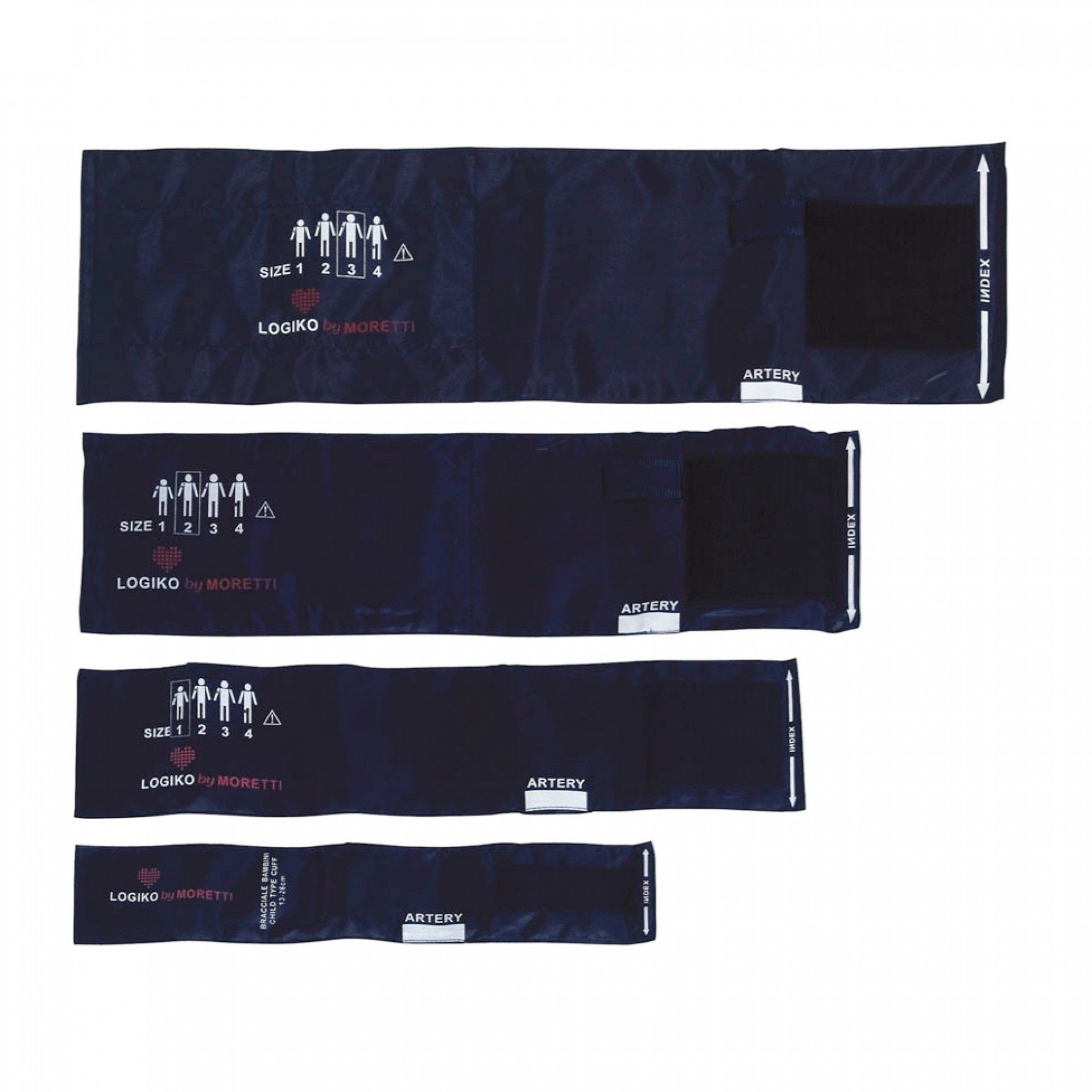 Braçadeira Pediátrica com Câmara de Dois Tubos