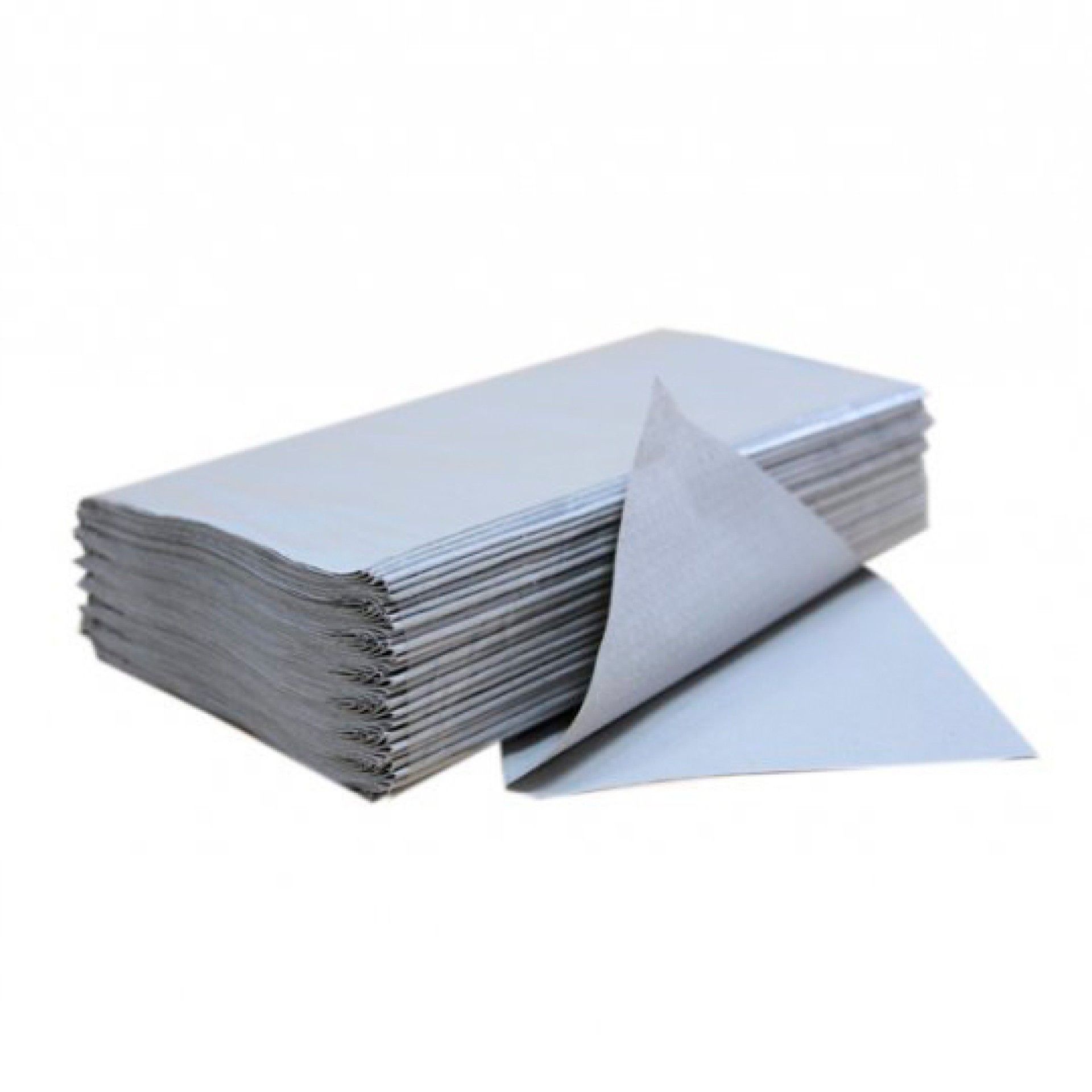 Toalhas de Mão Zig Zag em Papel Laminado Natural - 21 x 23 cm | 3000 folhas