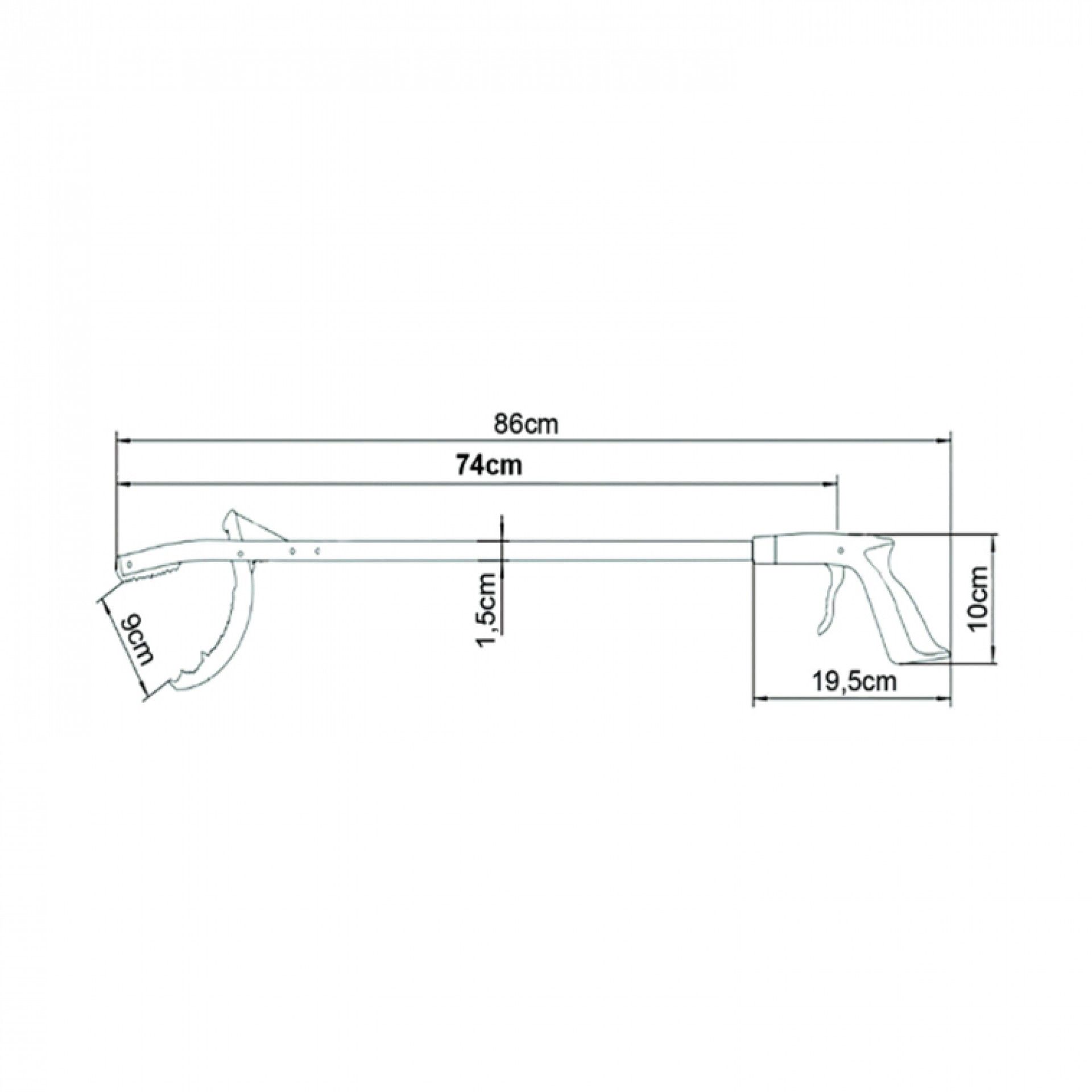 Pinça Recoletora - 74 cm