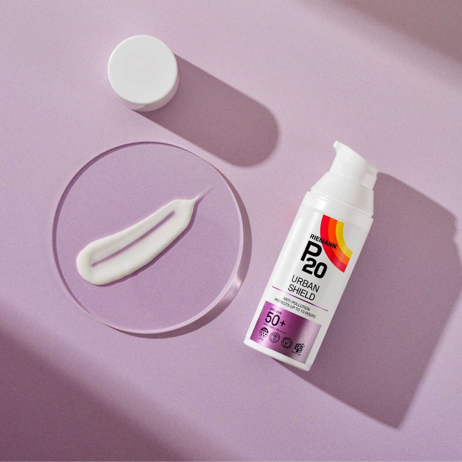 P20 Protetor Solar Urban Shield Face SPF 50+ 50 gr