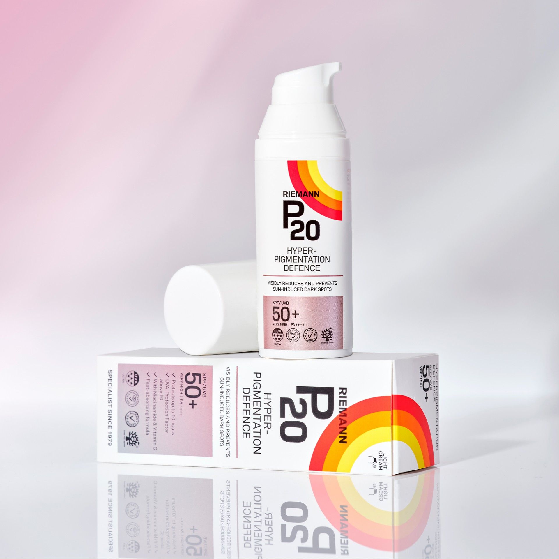 P20 Protetor Solar Hyperpigmentation SPF 50+ 50 gr