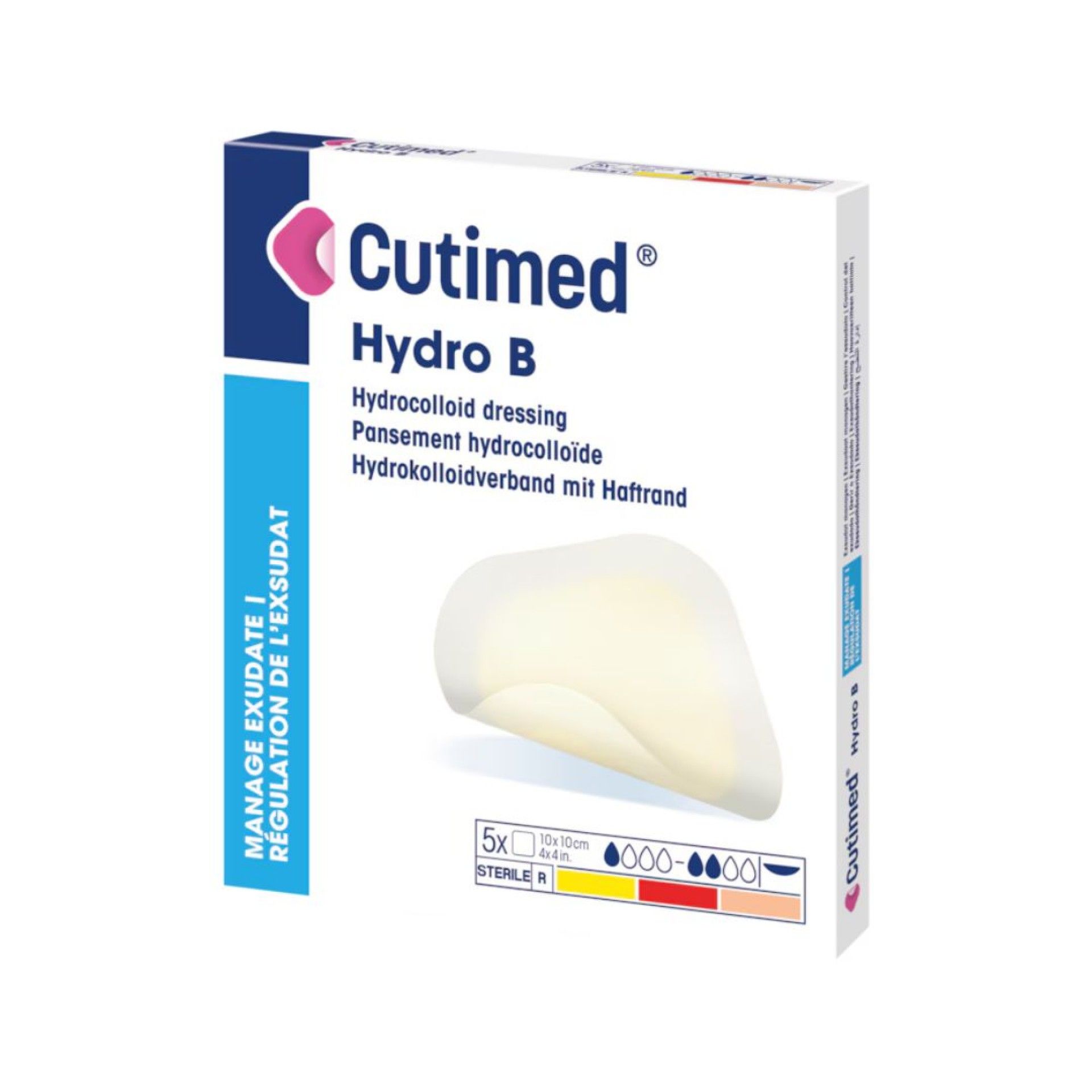 Cutimed Hydro B 10 x 10 cm - 5 unidades