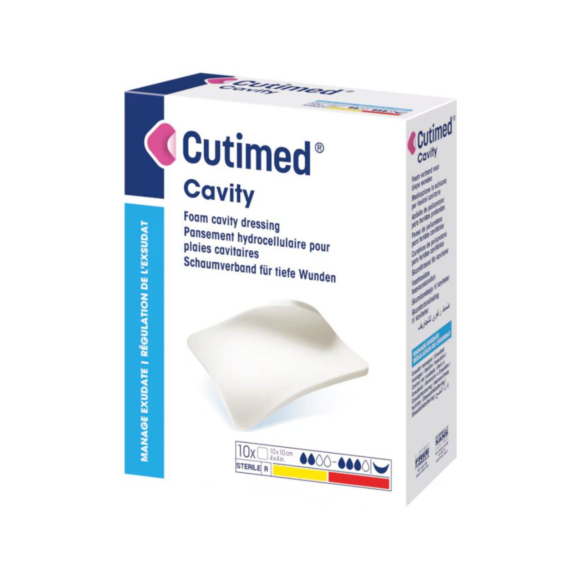 Cutimed Cavity 10 x 10 cm - 10 unidades