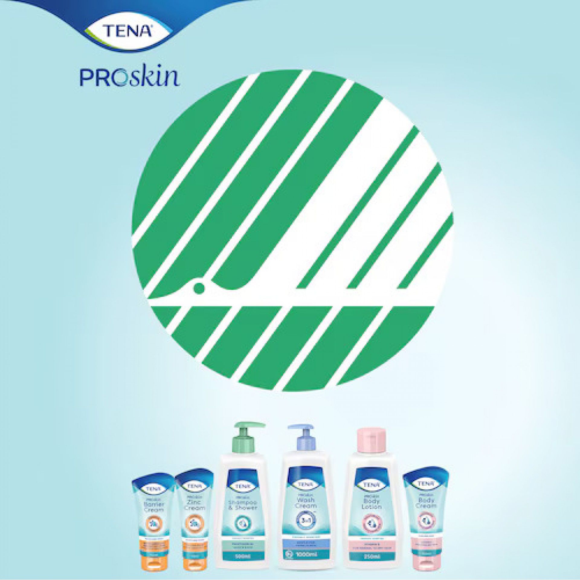 Tena Champô e Gel-Duche - 500 ml