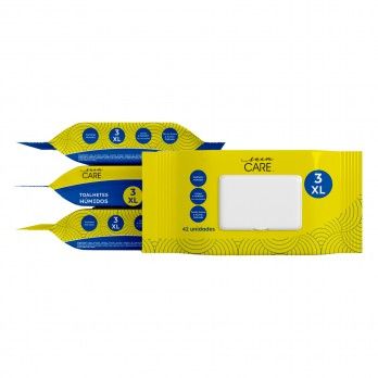 Toalhitas H�midas para Adulto 3XLt