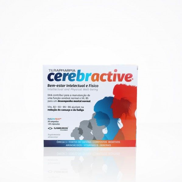 Terapharma Cerebractive Fusionpack - 20 doses Terapharma Cerebractive Fusionpack - 20 doses