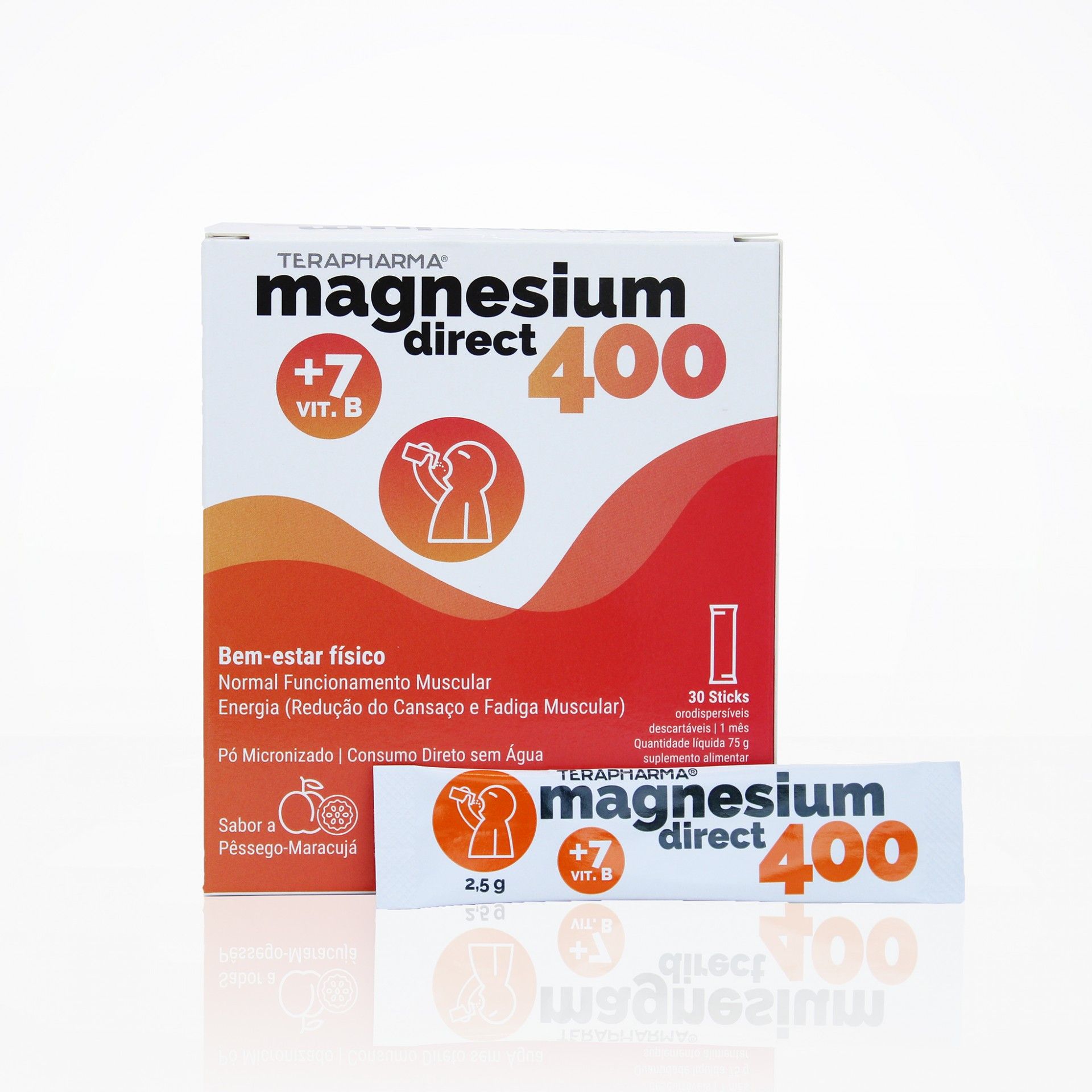 Magnesium Direct 400mg Sticks Orodispersíveis