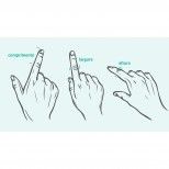 Tala para Dedo em Plástico Staxx - Oppo 3280 | 3 unidades Tala para Dedo em Plástico Staxx - Oppo 3280 | 3 unidades