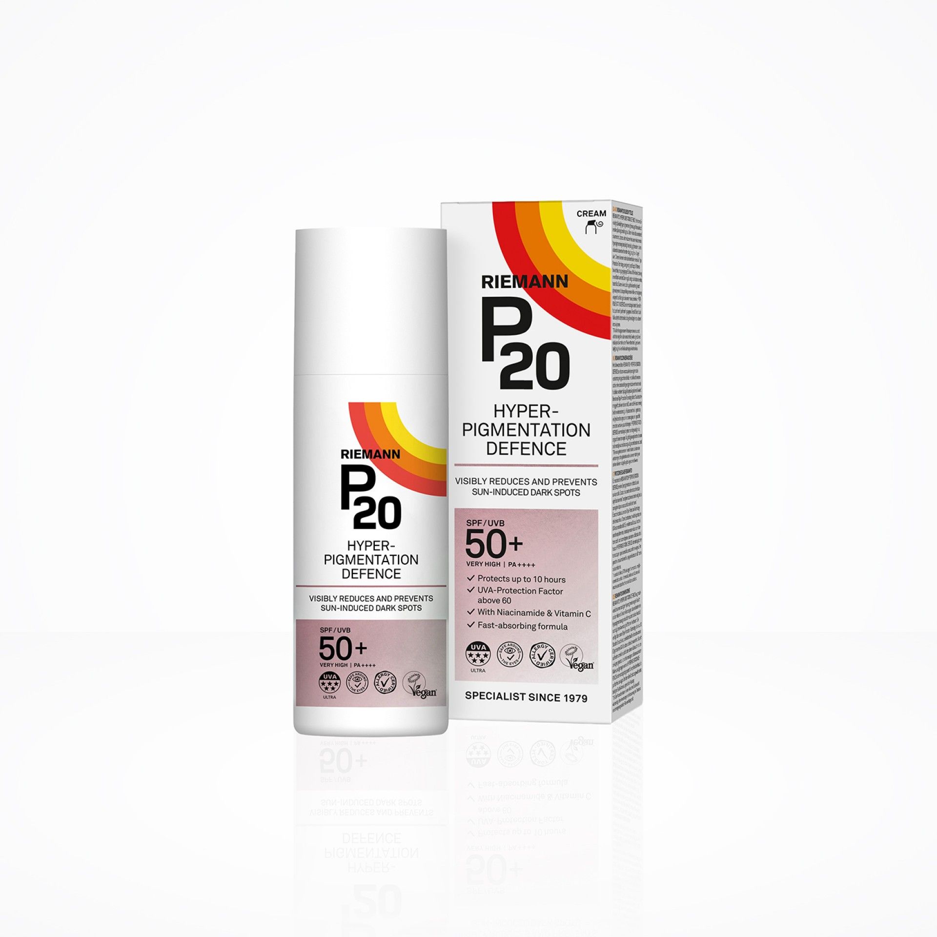 P20 Protetor Solar Hyperpigmentation SPF 50+ 50 gr